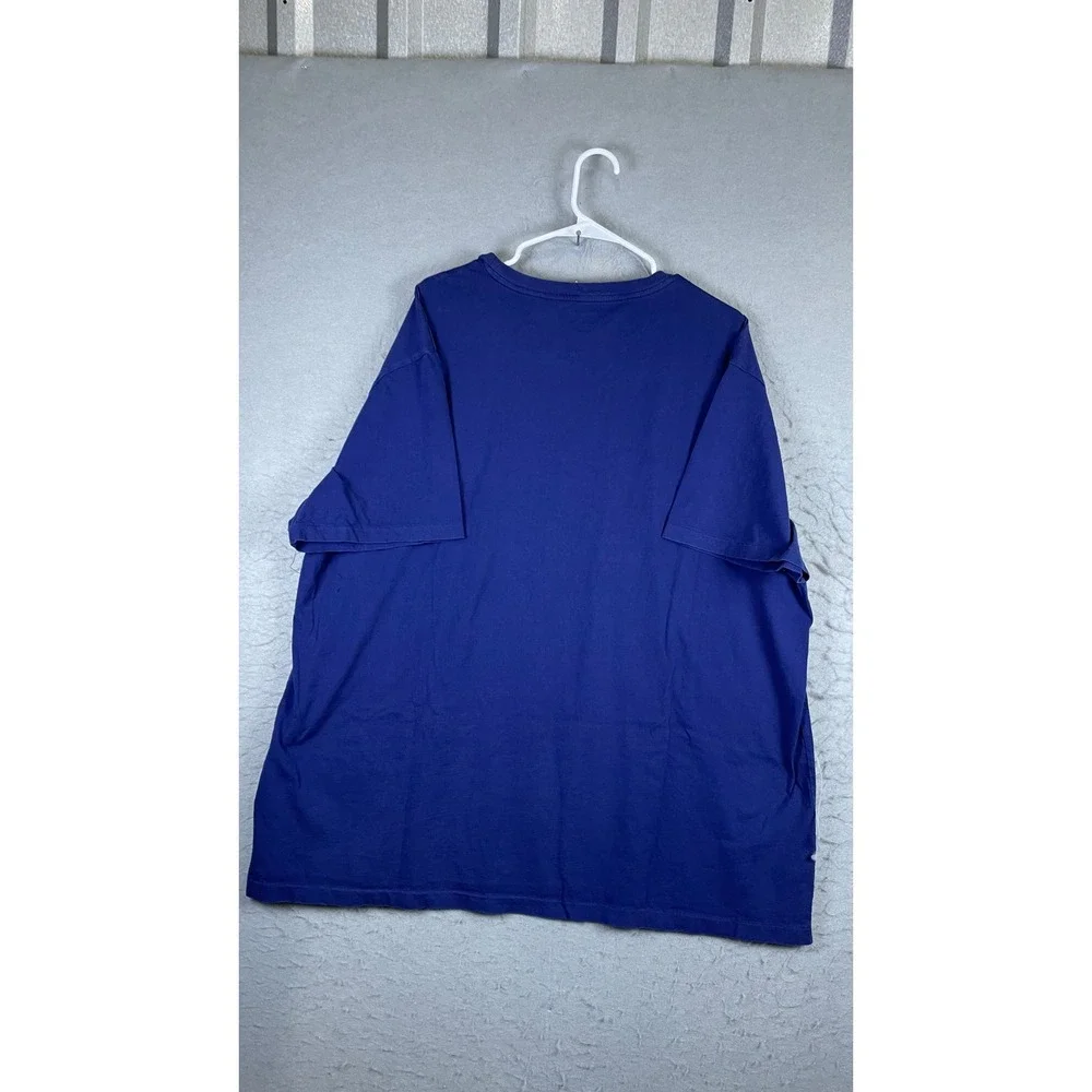 Polo Ralph Lauren T-Shirt Mens 2XB Blue Good Pocket Cotton Short Sleeve